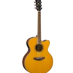 Yamaha CPX600 VT Full body, spruce top, nato back and sides, System56T piezo and preamp; Vintage Tint
